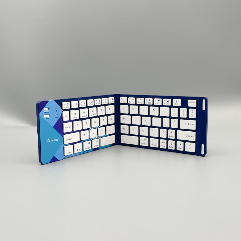 Mini folding wireless keyboard Bluetooth Foldable keyboard  for Windows,Android,ios Tablet ipad Phone